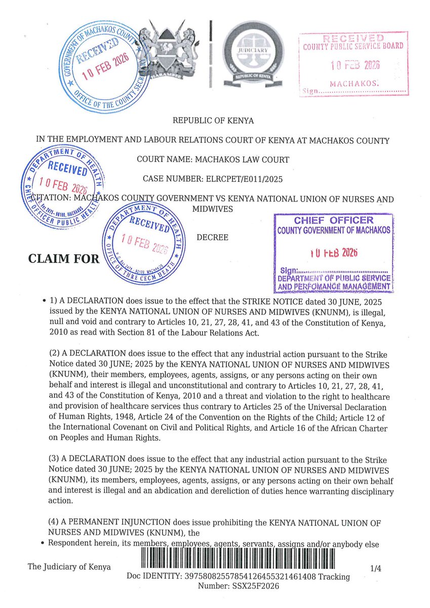 KNUNM-The Voice of a Kenyan Nurse & Midwife tweet media