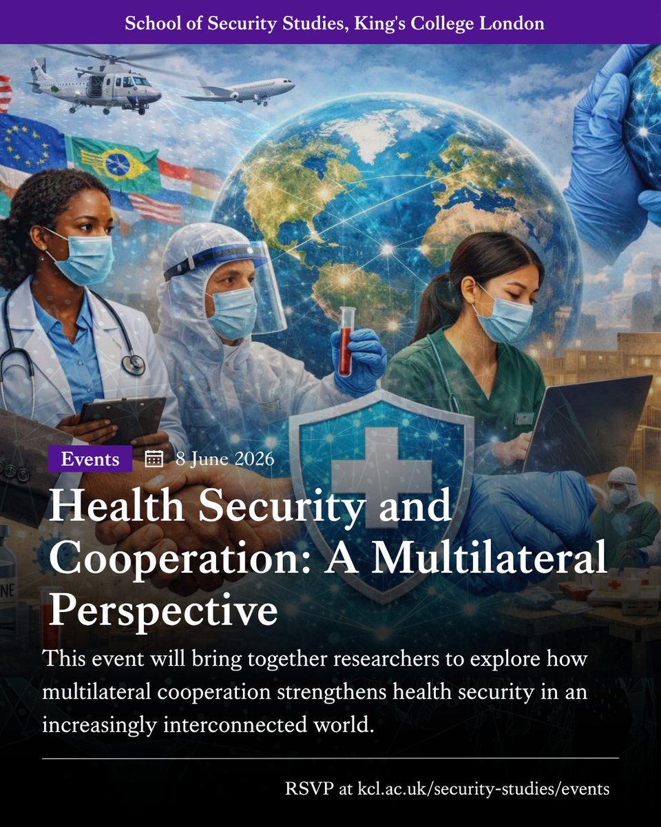 King's Security Studies tweet media