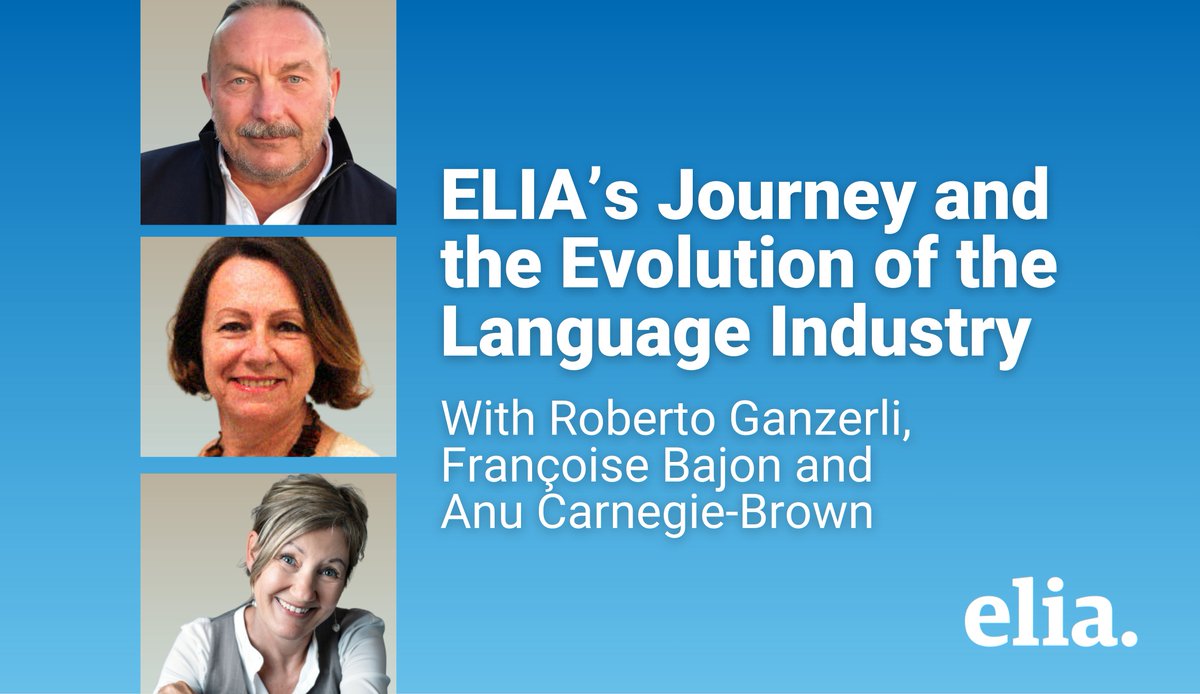 ELIA - European Language Industry Association tweet media