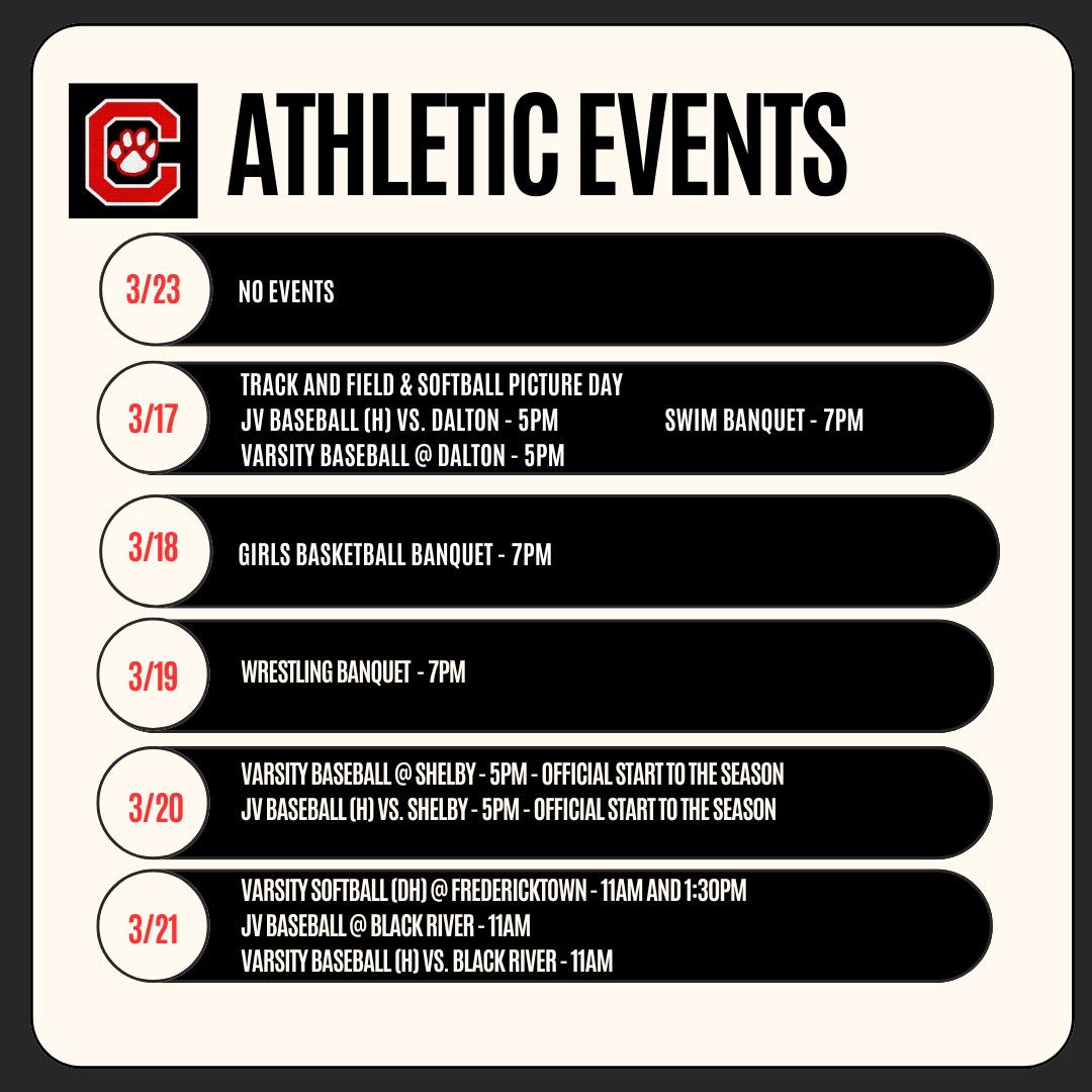 Crestview Athletics tweet media