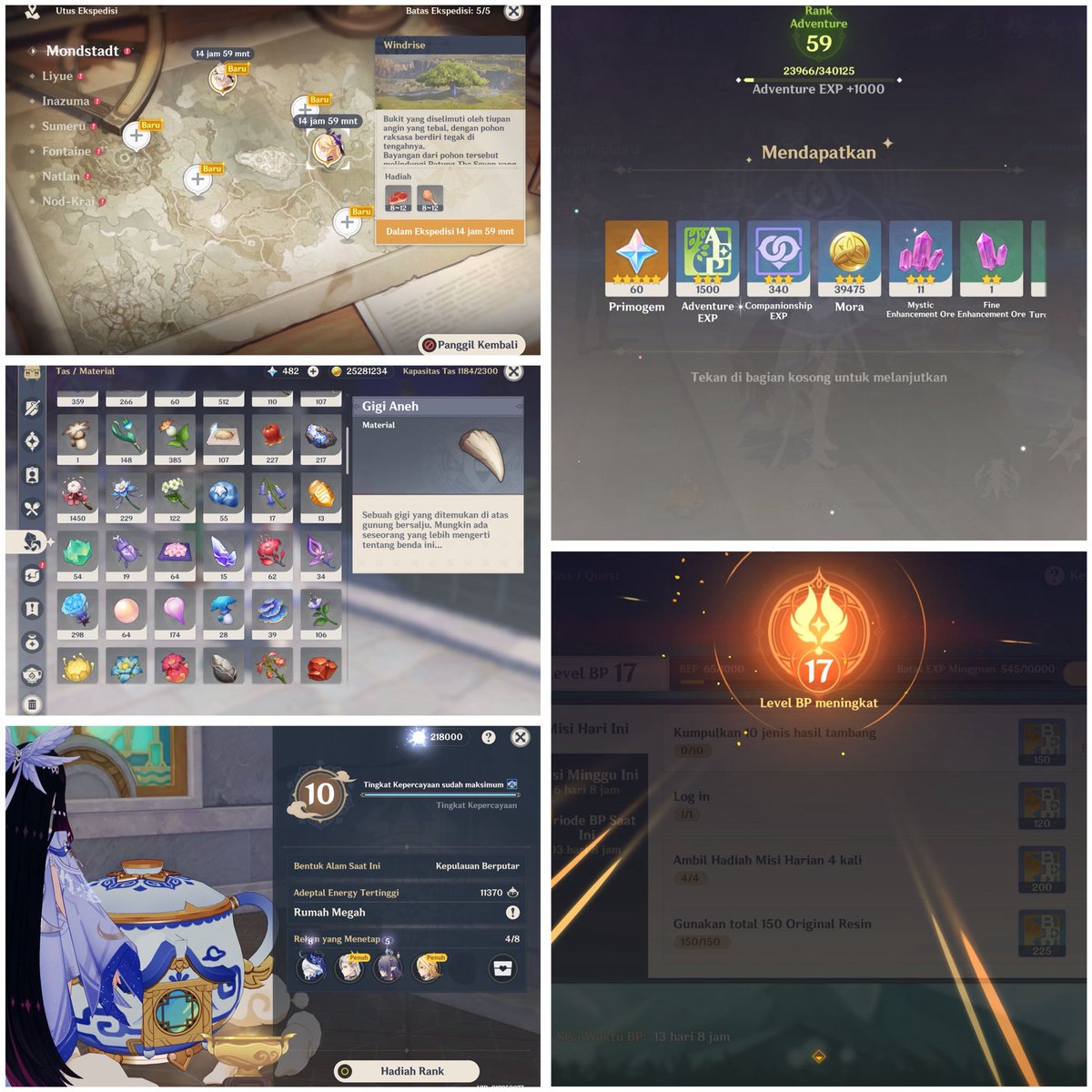 R!SA | Joki genshin ( wa only ) tweet media