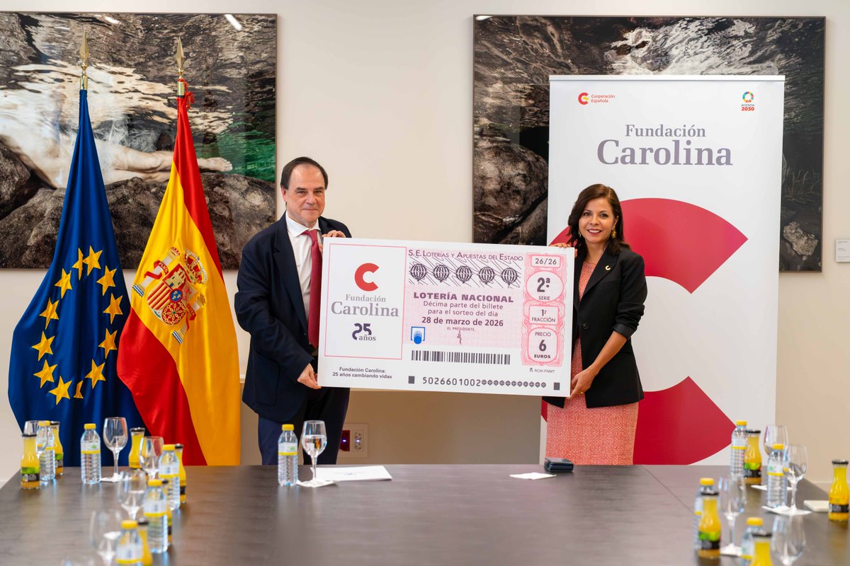 Fundación Carolina tweet media