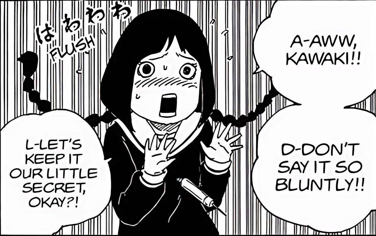 THIS IS SO SUMIRE 😭