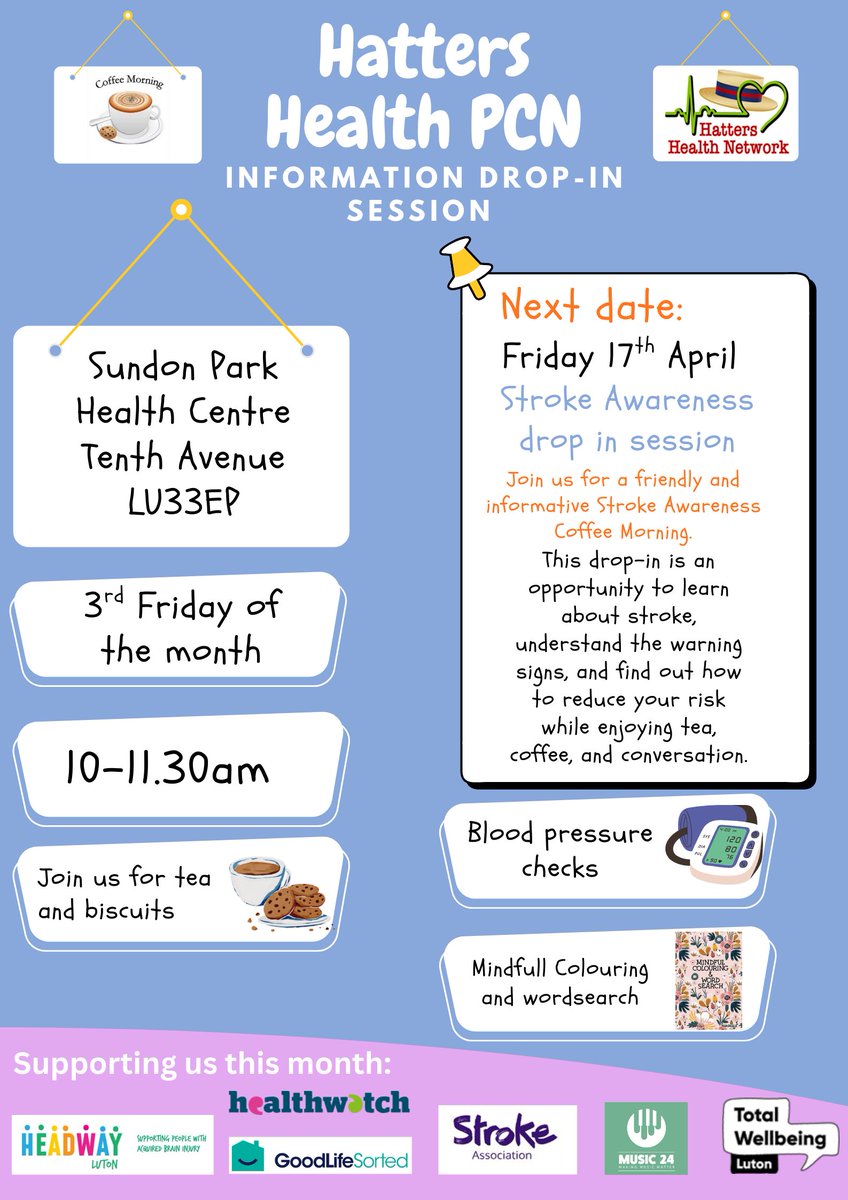 Hatters Health PCN tweet media