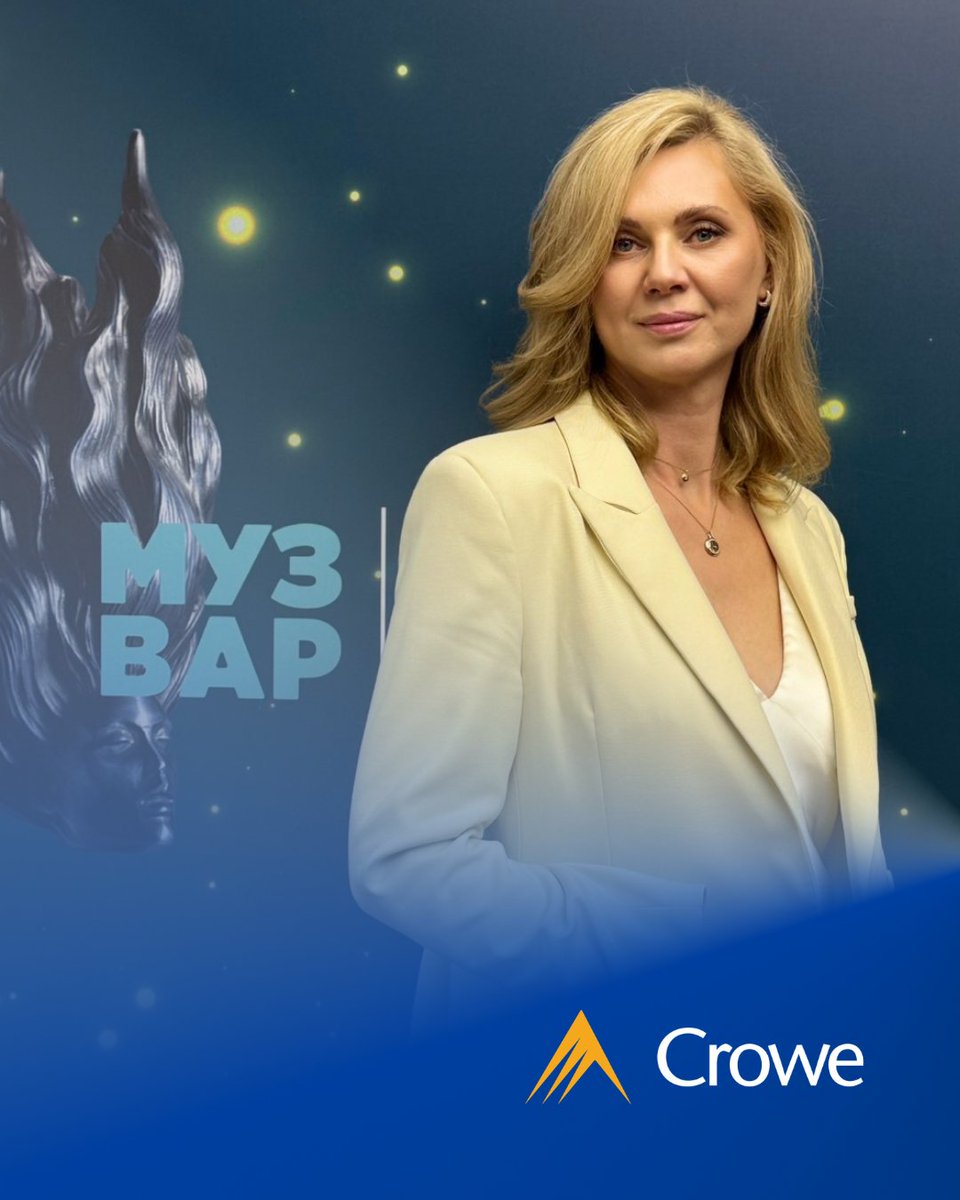 AuditCrowe's tweet photo. Crowe Erfolg Ukraine was honored to be part of the 4th annual MUZVAR AWARDS 2025, an independent music award ceremony held on March 14 at the Palace of Sports as part of the “Main Music Day of Spring” event.
#CroweErfolgUkraine #MuzvarAwards2025 #Transparency #Audit https://t.co/HDGa5oKM9O