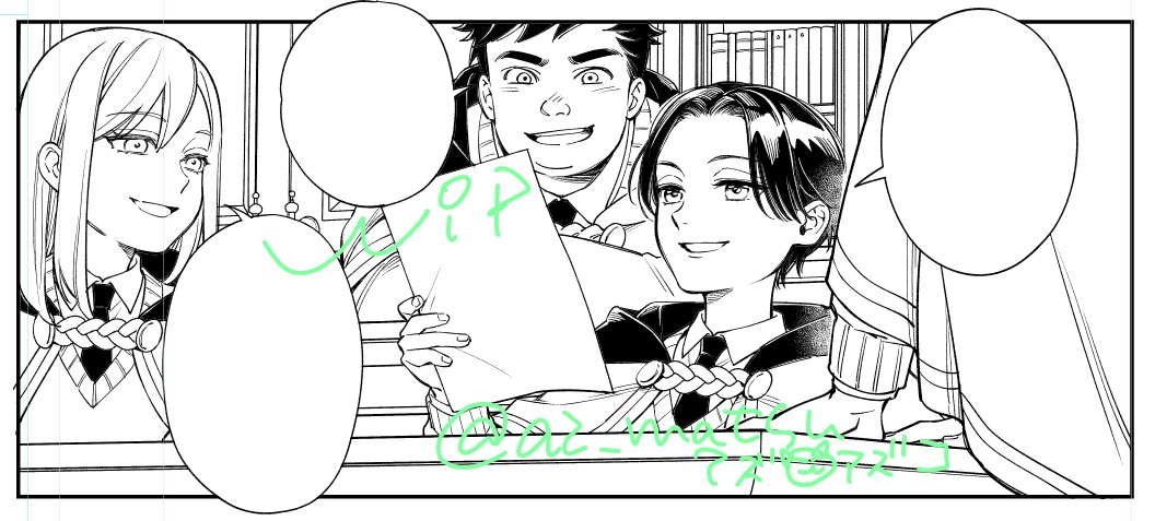 [壁]_・)ﾁﾗｯ＜これは漫画ではちょっと出番が増えているファロンくんとお友達の様子
#サイレントウィッチ