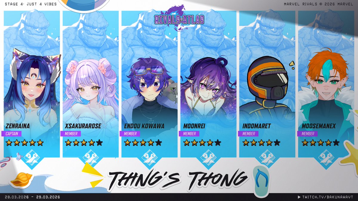 Bakunawa 🐍 VTuber Villain 🌙 Tourney 3/28-29 tweet media