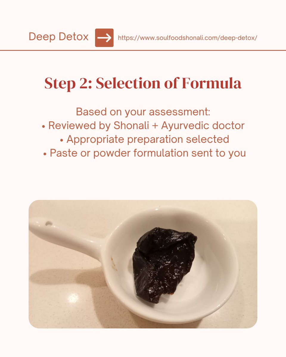 Sh_oulfood's tweet image. A structured detox is not about extreme restriction — it is about supporting the body’s natural ability to eliminate waste and restore balance.
Sign up for my Deep Detox, soulfoodshonali.com/deep-detox/ #GutHealth
#Ayurveda
#Detox