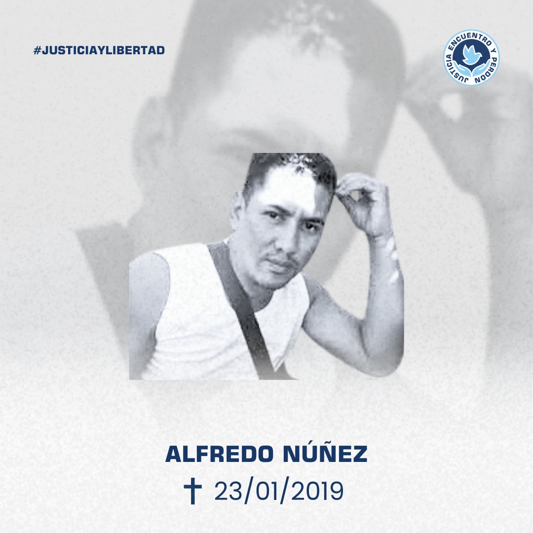 JEPvzla's tweet photo. Alfredo Núñez asesinado en una manifestación el 23 de enero de 2019. Su caso sigue absolutamente impune. Como Alfredo, existen cientos de víctimas defraudadas por el sistema de justicia venezolano. ¡No los olvidamos!  #JusticiaYLibertad https://t.co/z8eOVx5h5n