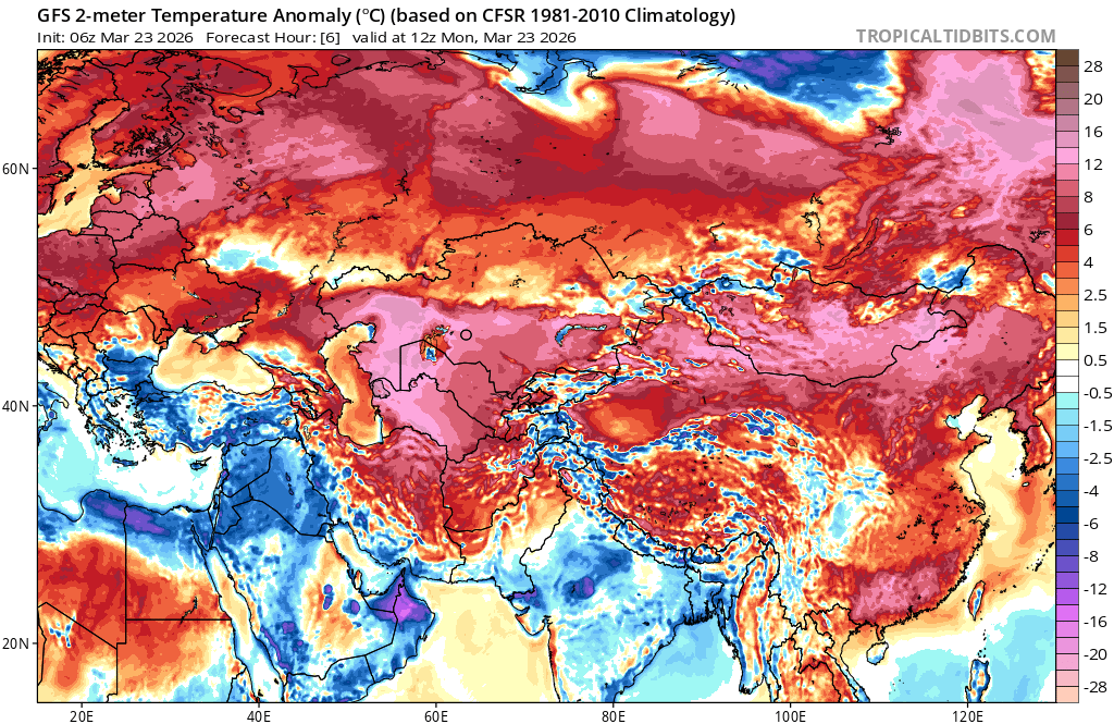 Extreme Temperatures Around The World tweet media