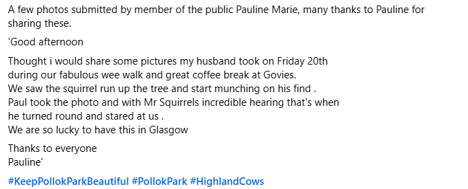 Friends of Pollok Country Park tweet media