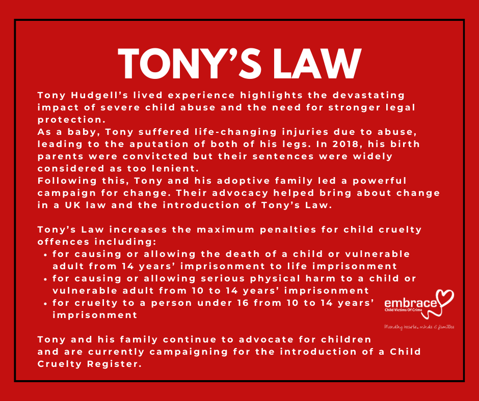 Embrace Child Victims of Crime tweet media