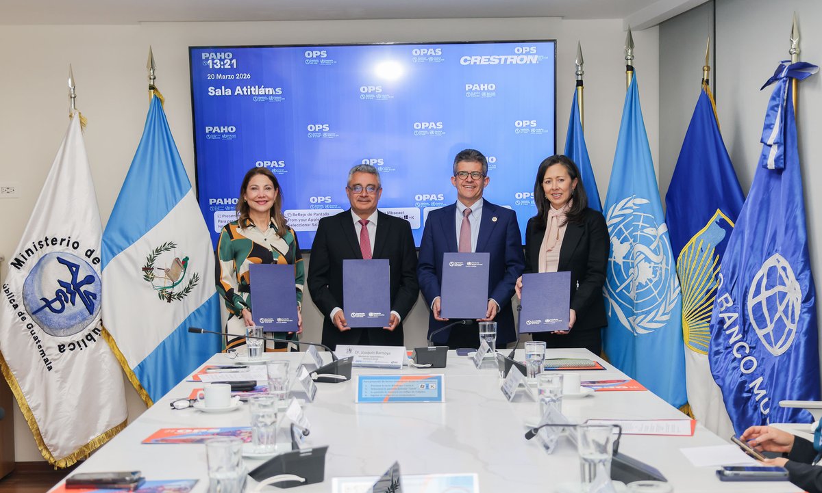 OPS/OMS Guatemala tweet media