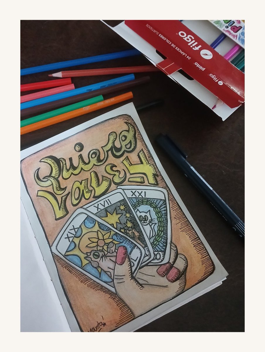 Manta_Prod's tweet photo. Hacía mil años no dibujaba a mano. Me regalaron lápices de colores, me compré 1 cuadernillo muy bello, y salió esto, q empecé a dibujar a las 11 d la noche y pinté hasta las 3AM.

Casi nunca tengo tiempo pero voy a tratar de hacerlo mas seguido xq dibujar es muy catártico✨️ https://t.co/pP5gA3DeK6