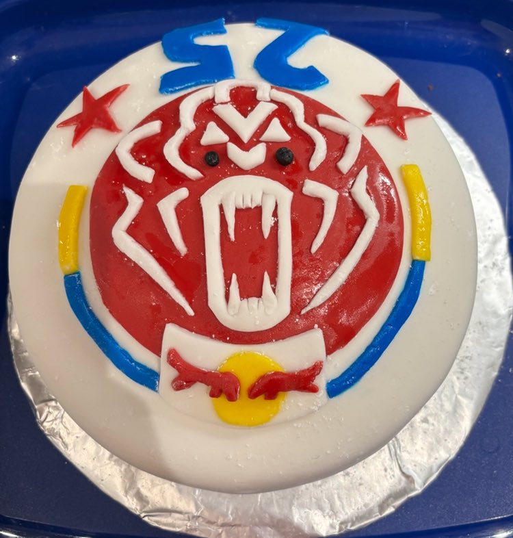 Hey Twitter friends, I know this is a long shot but I wanted to try my bday luck (and show you this amazing cake my mum made!) It’s my 25th and I would absolutely DIE for a signed Max cap <a href="/redbullracing/">Oracle Red Bull Racing</a>, so if anyone wants to retweet and tag them it would make my entire day🥺❤️