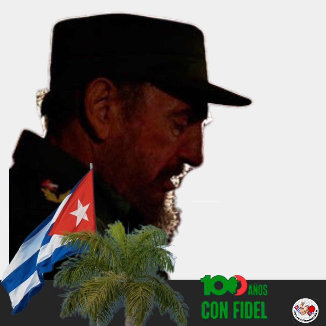 #100AñosConFidel: “Si el enemigo es poderoso en sus recursos, en su agresión, en su maldad, nosotros tenemos q ser más poderosos que él en nuestra dignidad, en nuestra fortaleza, en nuestra convicción, en nuestra fe, en nuestro valor”.

‼️#CubaEstáFirme‼️ #DefendiendoCuba🇨🇺💪❤️