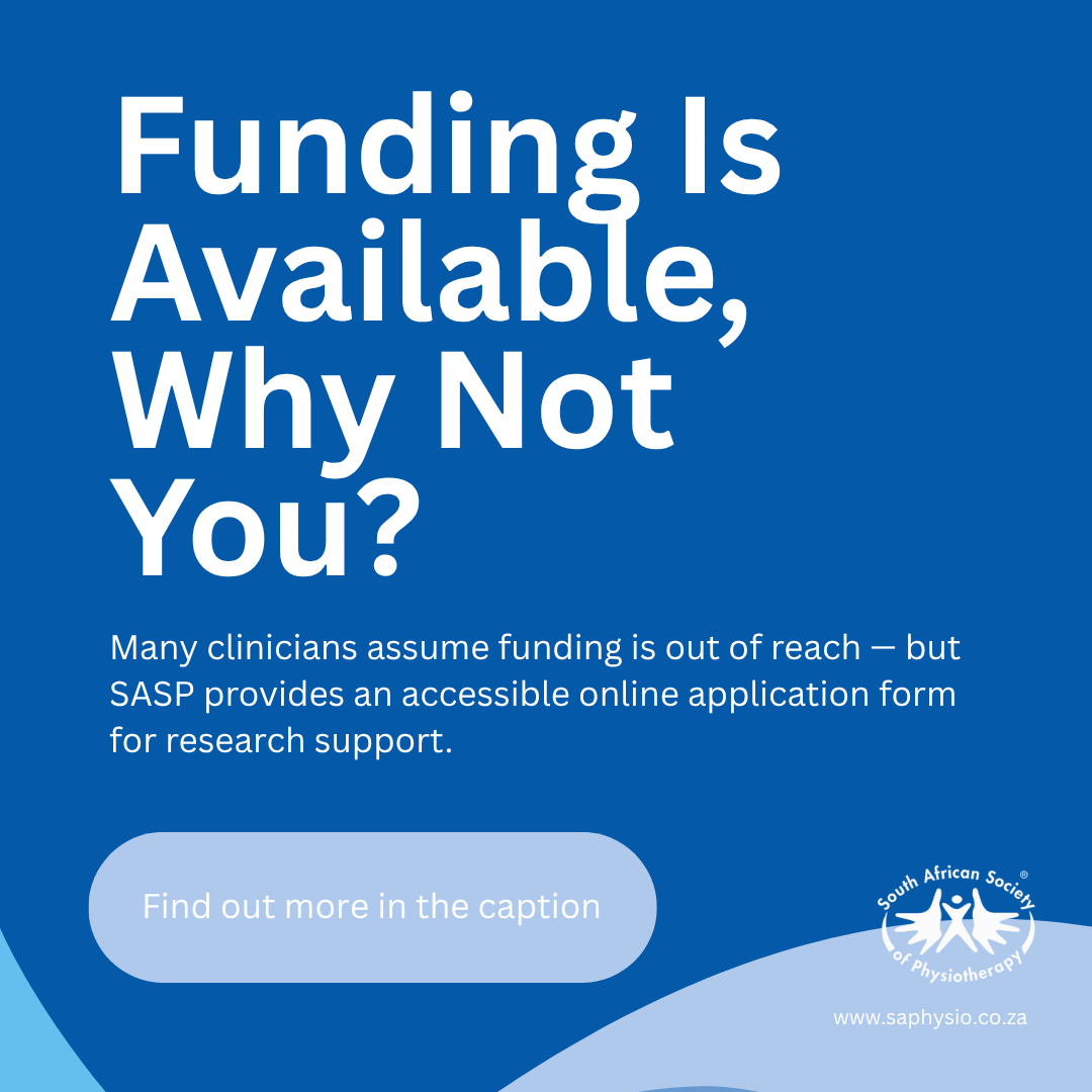 PhysioSA's tweet photo. Many clinicians assume funding is out of reach — but SASP provides an accessible online application form for research support. 
If you’re an NMSPG member with a research question, a case series, or a potential innovation… You are already eligible to start the process. https://t.co/rkFV40c0Lh