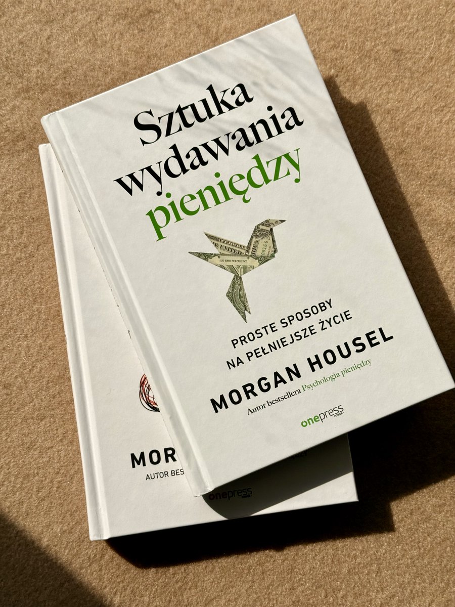 book4businesspl's tweet photo. Dzięki swojemu wszechstronnemu doświadczeniu, #Housel jest docenianym ekspertem, który przekazuje cenne wskazówki dotyczące zarządzania pieniędzmi i osiąganiem finansowej niezależności.
Warto czytać jego książki!
https://t.co/hkClTP7niA https://t.co/NGEAaX1jsq