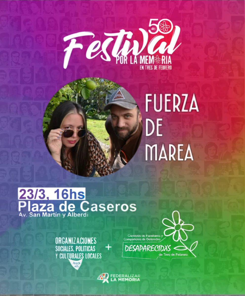 Memoria en Tres de Febrero tweet media