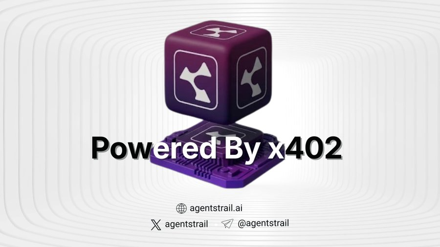 agentstrail's tweet photo. The internet runs on HTTP.
The agent economy runs on x402.
Most people won't understand this until it's too late.
We're the infrastructure beneath it all. https://t.co/XqxiOpZbVx