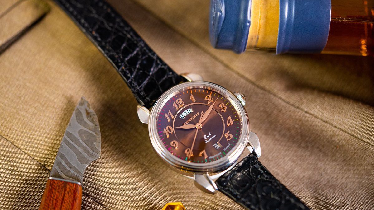 Maryland Monday in magnificent chocolate with the awesome design of the Earl by E. Stohlman Watch Company

estohlman.com

#maryland #usa #watch #watchmaker #horology