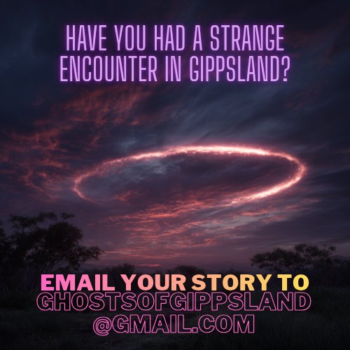 Have you had a strange experience in Gippsland? We'd love to re-tell your encounter for our podcast. If you are open to us telling your story, send us an email to ghostsofgippsland@gmail.com or message us on our social media channels.
#Gippsland #podcast #scarystories #paranormal