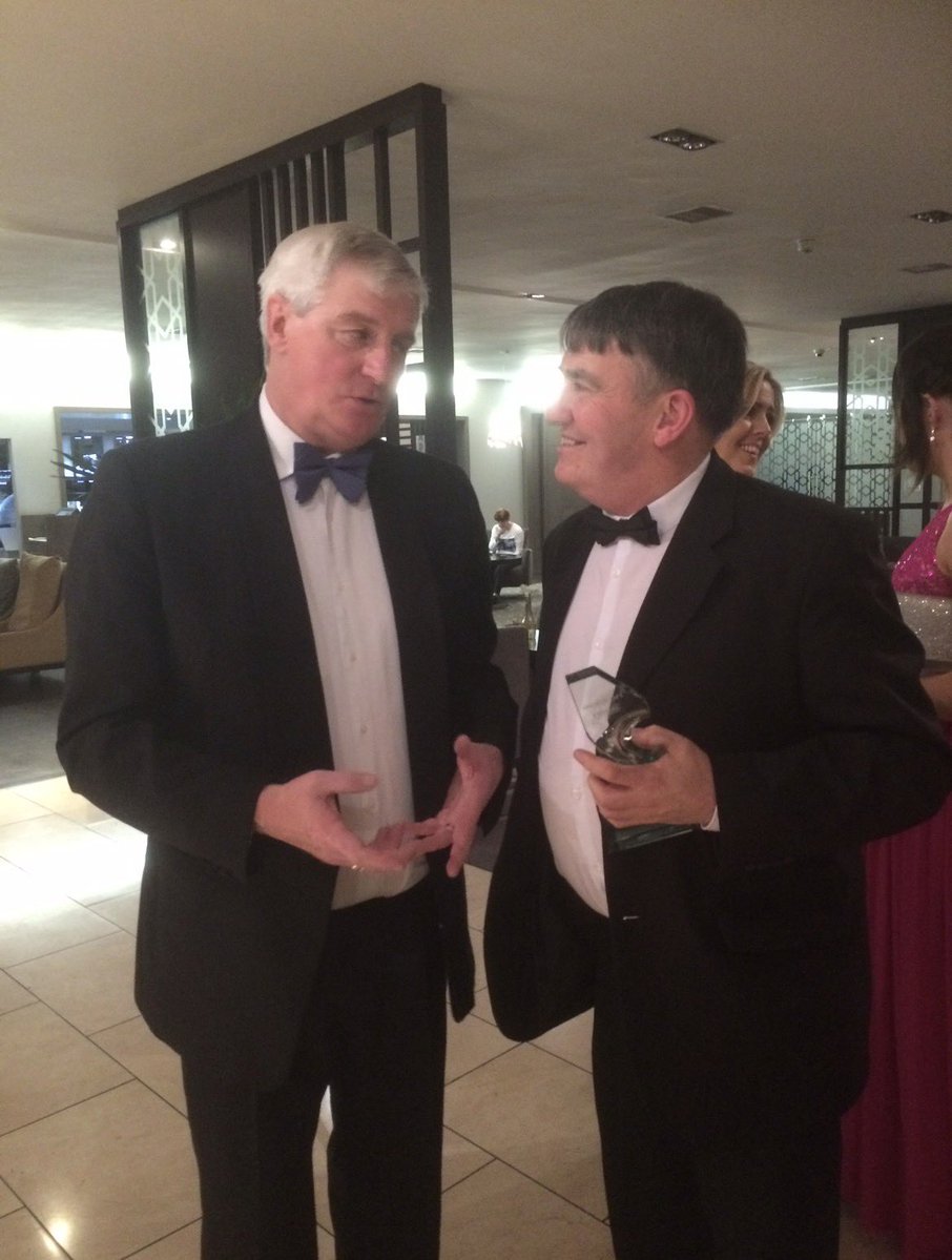 arai45's tweet image. I was sad to learn of the passing of Michael Lester over the weekend. I had many great nights with him when he was the MC at the Fingal Independent Sports Star of the Year award, especially the night that I was inducted to the Hall of Fame, he gave me a good slagging. RIP Michael