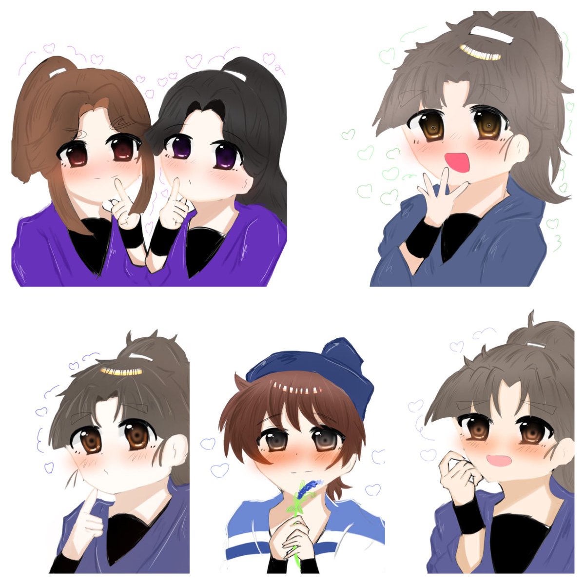 #おそ松さん絵描きさんと繋がりたい
#忍たま絵描きさんと繋がりたい
雑多垢ですが大丈夫方良ければ~🙏
年中松/3年生~5年生中心に描いてます。
詳しい事はﾘﾄﾘﾝに書いてます。
【lit.link/shio___555】

気になった方お迎えします~❕
よろしくお願いします🍀