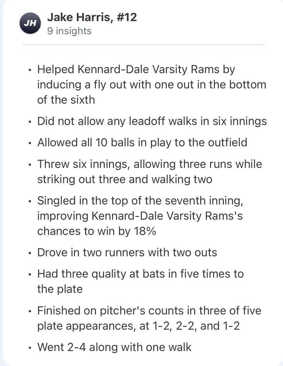 Jacob_Harris_32's tweet photo. Insight from last week’s games! 

Currently 5-8 at the plate with 2 triples

Pitched 6 innings @ Trinity, allowed 3 runs and struck out 3… https://t.co/NTyTrHakYn