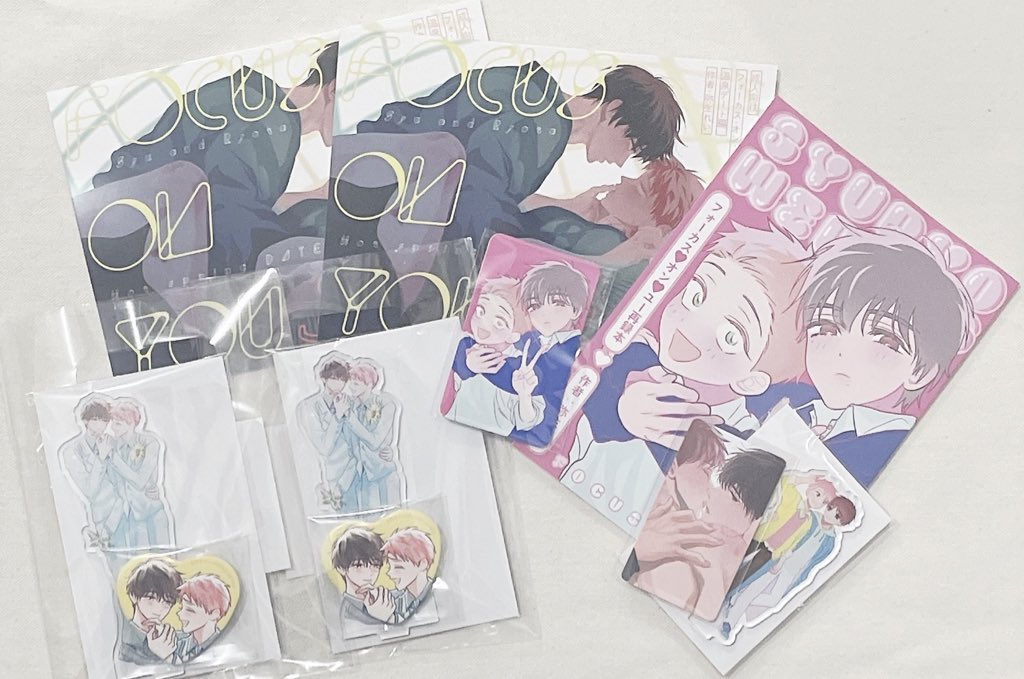 弥生先生( <a href="/Rei_yayoi/">弥生れい🪐🦾Rei Yayoi</a> )
新刊も🆕グッズも購入できました🎶
ウエディングアクスタのおめでた感がすごい🎶🎶早速飾りました
そして弥生先生、こんな1ファンが前回もお邪魔したことを覚えてくださっていて、とても素敵な方だと感じ入りました。
これからも集諒を推して参ります✊🏻