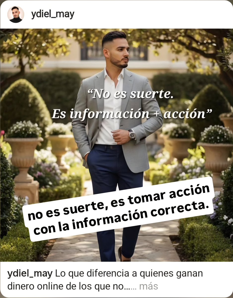 Ydiel_May's tweet photo. Lo que diferencia a quienes ganan dinero online de los que no…
no es suerte, es tomar acción con la información correcta.
¿Quieres empezar tú también? 📲
Escríbeme y te explico cómo https://t.co/ho2FZfQVvf
