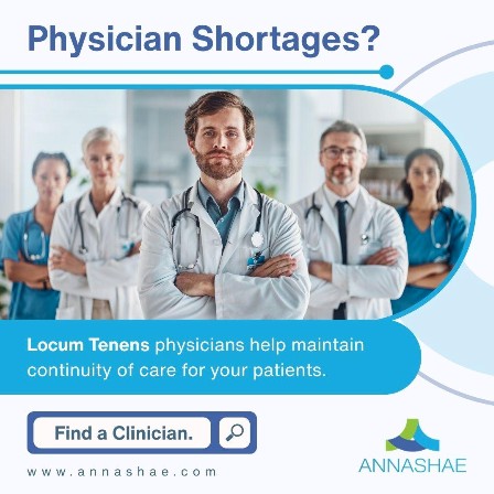 AnnashaeStaff's tweet image. Physician shortages? Locum tenens swiftly fills critical gaps, ensuring care continuity and timely patient access. Keep your team strong; Annashae.com/find-a-clinici… #HealthcareSolutions #PhysicianShortage