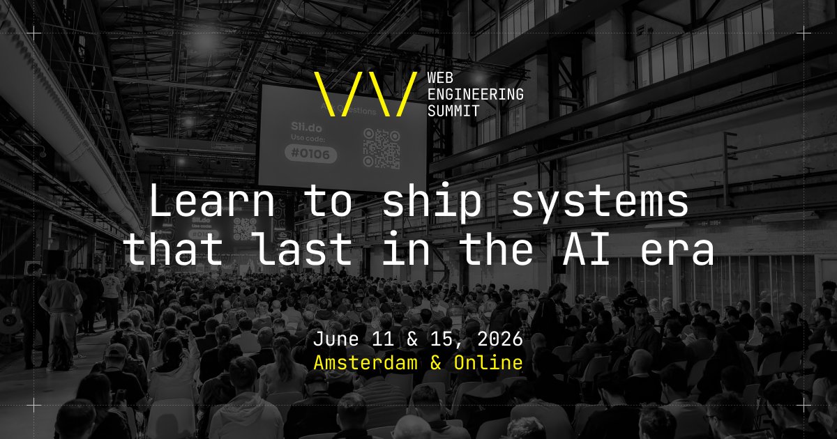 Web Engineering Summit tweet media