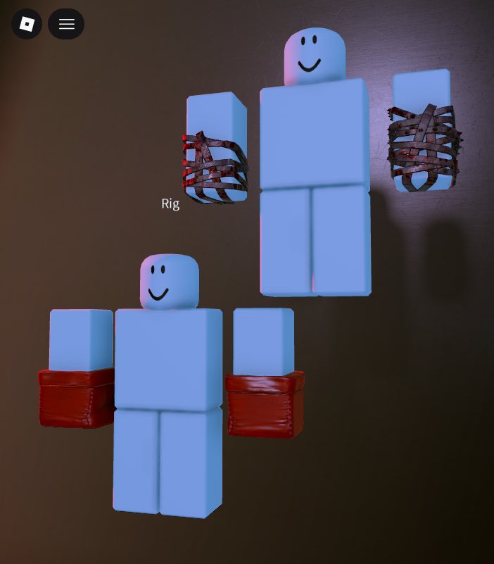 Itsacedev's tweet image. More works for hunty zombies 🏹🥊🗡️

Tags: #RobloxDev #Roblox #3DModels