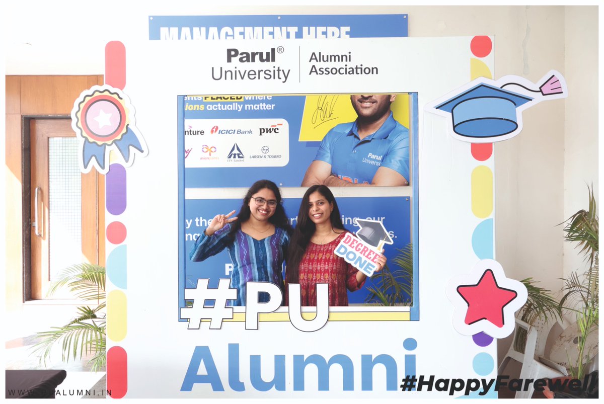 Parul University Alumni Association tweet media