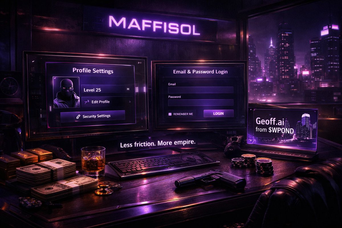 Maffisol2025's tweet photo. Maffisol just got sharper.🔥

Profile settings are live. Normal register/login is now in. Less friction. More empire.

Also looking forward to meeting https://t.co/ma4v4hrewd from $WPOND.

Feels like there may be smart ways our worlds can align.

https://t.co/bkm5YCmRJu💎 https://t.co/xshsB4AT96