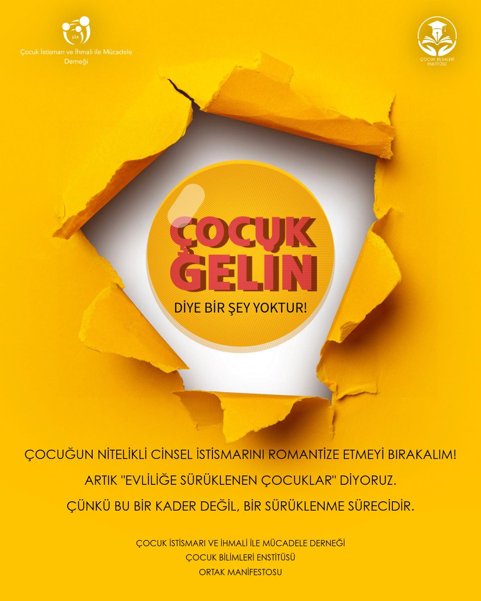 Çocuk İstismarı ve İhmali ile Mücadele Derneği tweet media