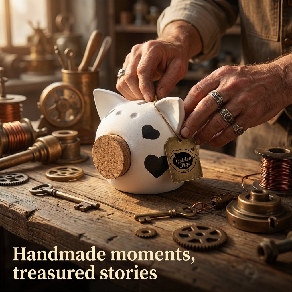 GOLDENPIGS1's tweet image. Gears, copper, and a little bit of magic ✨ Our steampunk collection turns any space into a story worth telling. Which piece speaks to your inner inventor? 🔧

#SteampunkDecor #GoldenPigs #HomeDecor #CraftsmanshipMatters