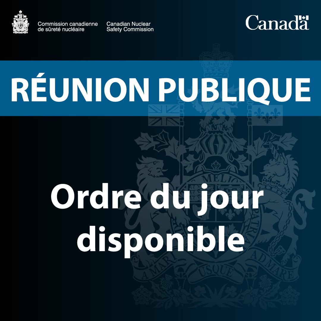 Commission canadienne de sûreté nucléaire tweet media