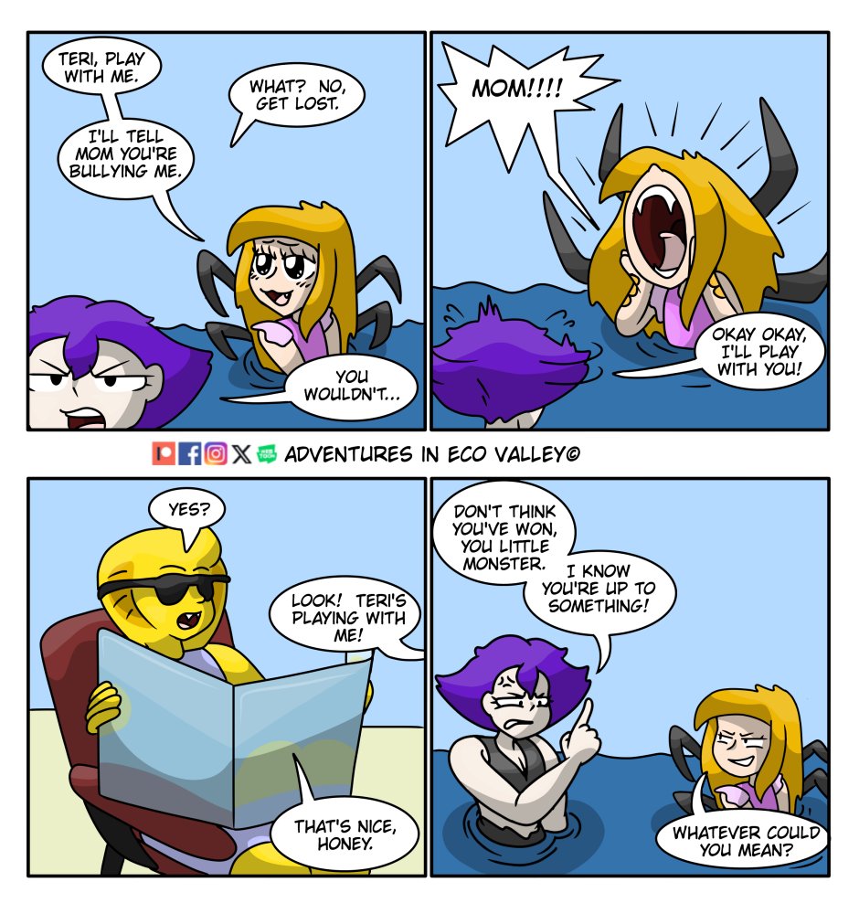 TheEcoValley's tweet photo. Back to the beach story

#ecovalley #comics #art #webcomic https://t.co/EsHdCBFf7L