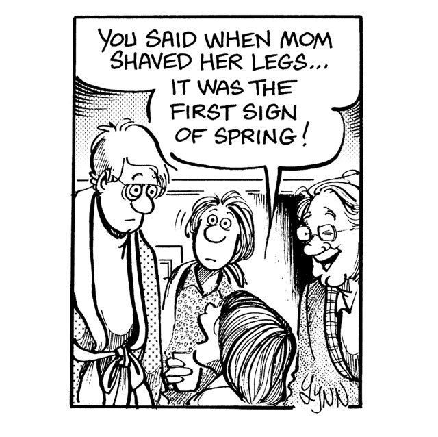 fborfw's tweet image. Have you seen the first Robin of spring yet? Do you like birdwatching? 

#funnycomic #lynnjohnston #cartoonist #momlife #comicstrip #fborfw