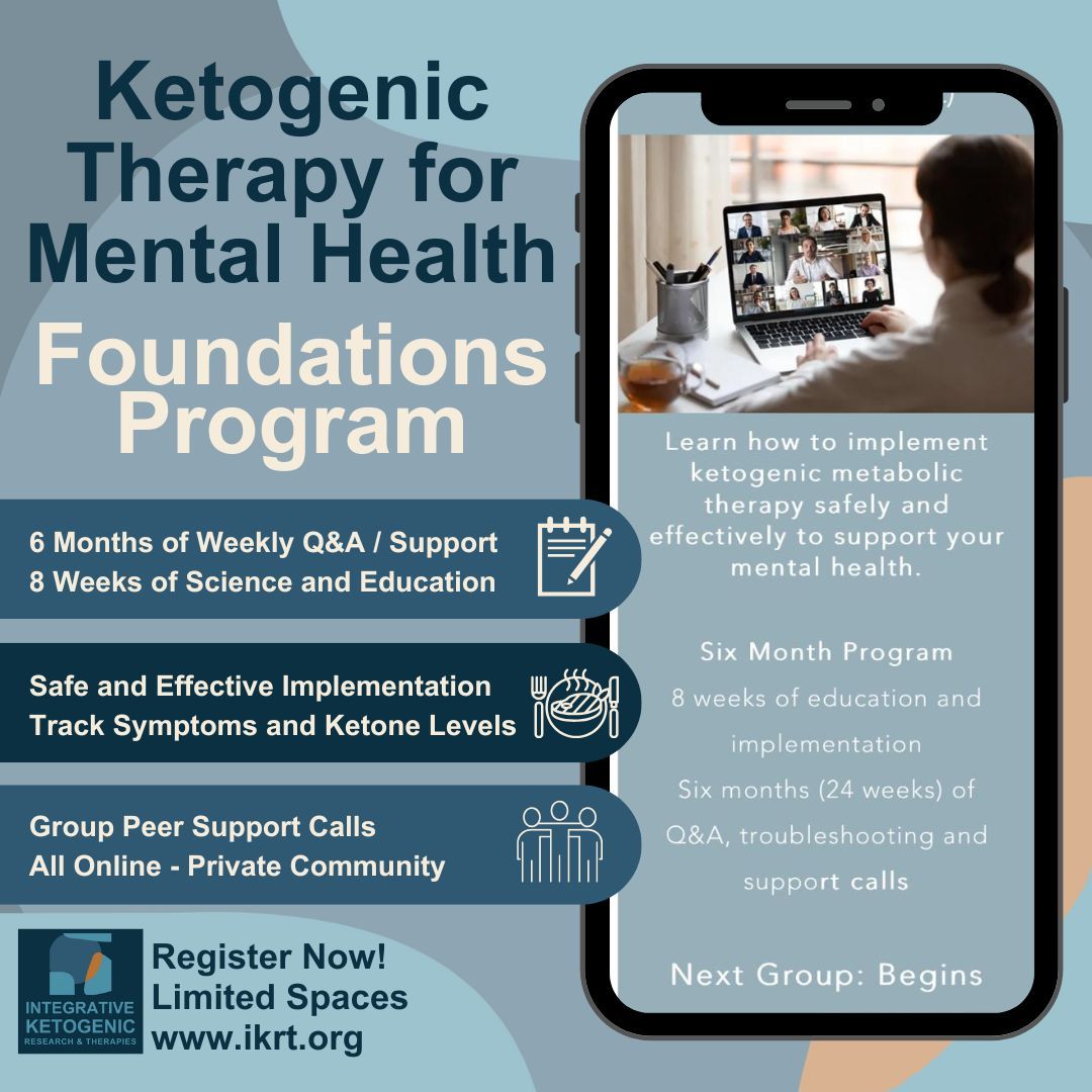 Integrative Ketogenic Research & Therapies (IKRT) tweet media