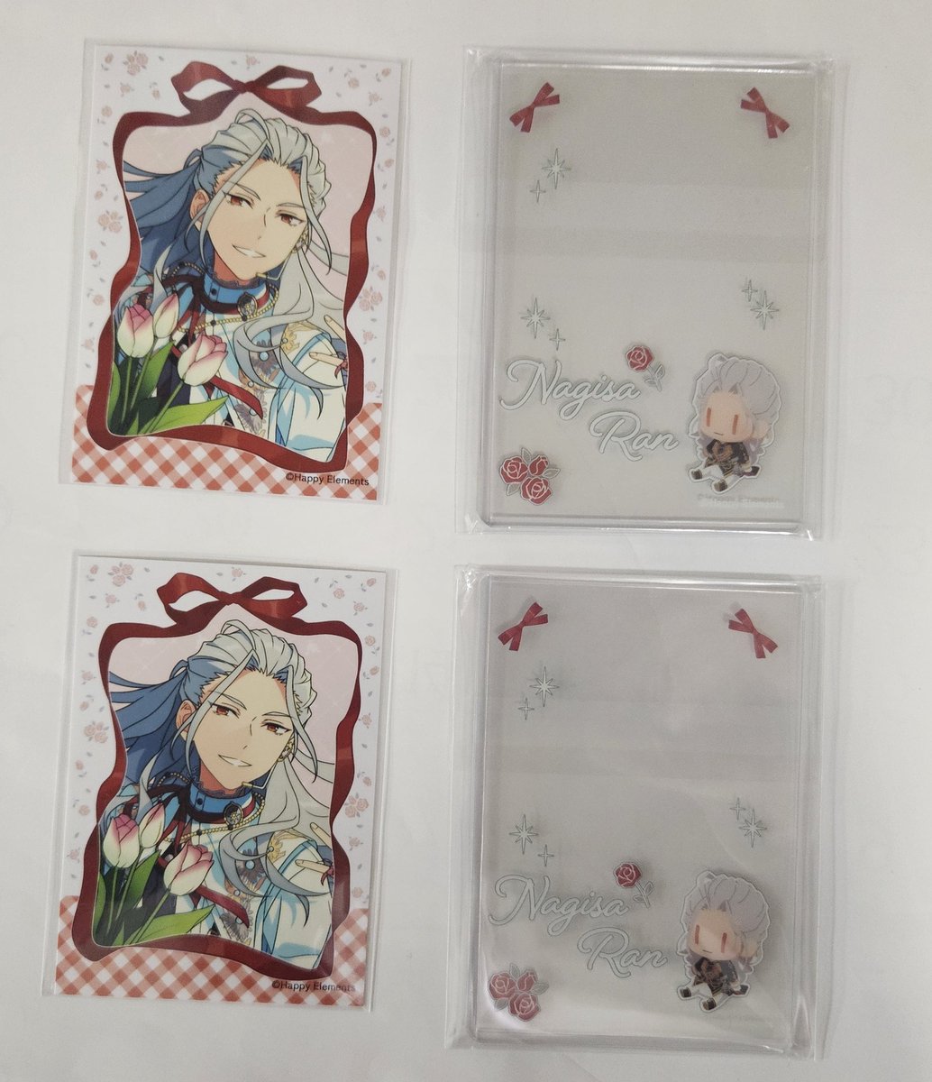 yuzuki_chi888's tweet photo. 【交換】　あんスタ　10周年　展示会　ミニブロマイド　硬質カードケース

譲） 凪砂2

求） ジュン、 一彩、 千秋、 凛月、 泉、 燐音、 ニキ、 晃牙、 薫

郵送 or なんば、日本橋、天王寺手渡し

お気軽にお声がけ下さい。
よろしくお願い致します。 https://t.co/VTifyJUl2H