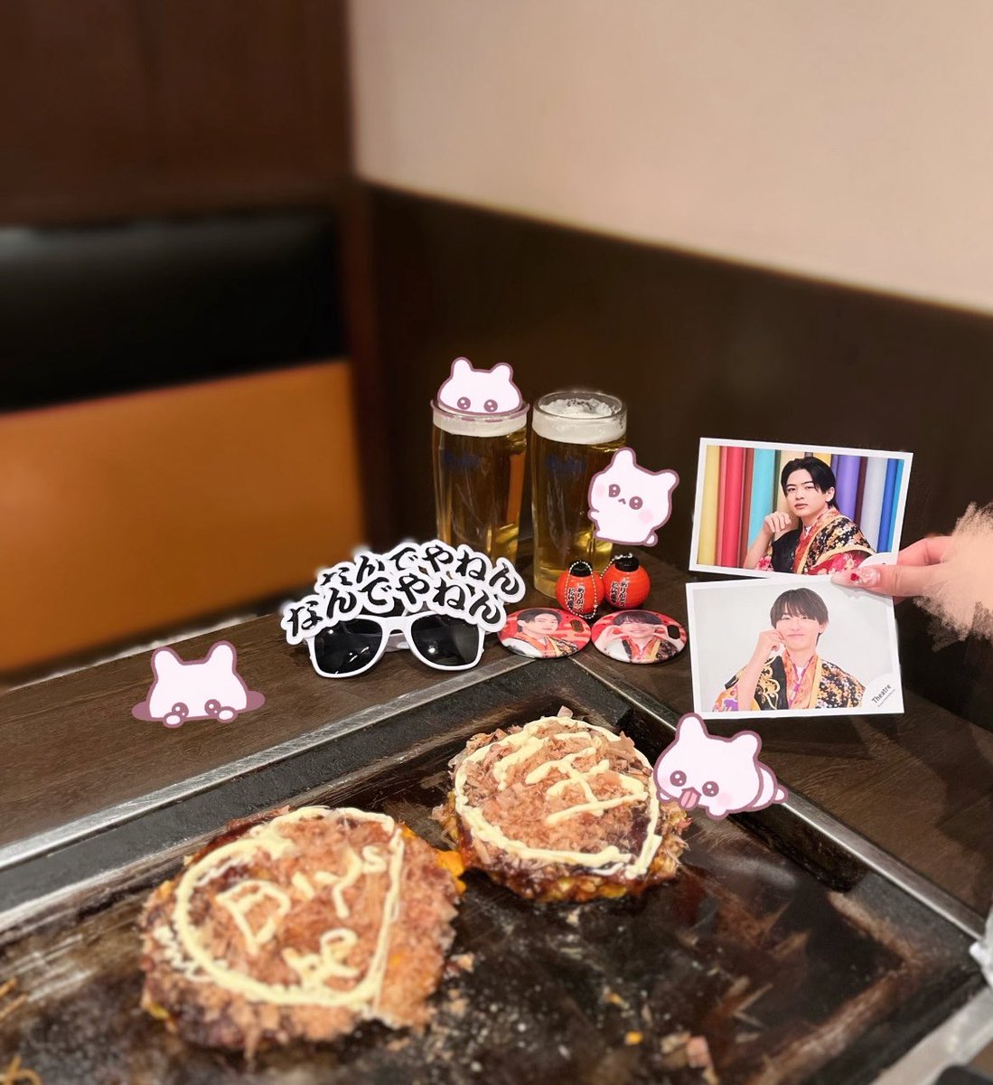 ｼﾞｬﾆｵﾀ打ち上げお邪魔しました⬅️