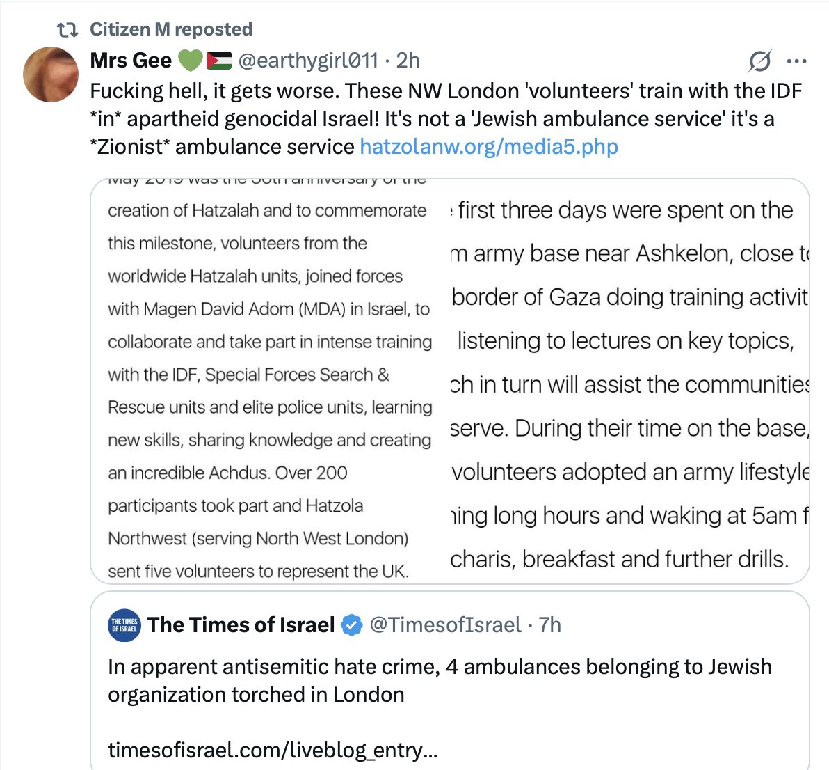 Jackie Walker - HRH, MP, MBE, ABC tweet media