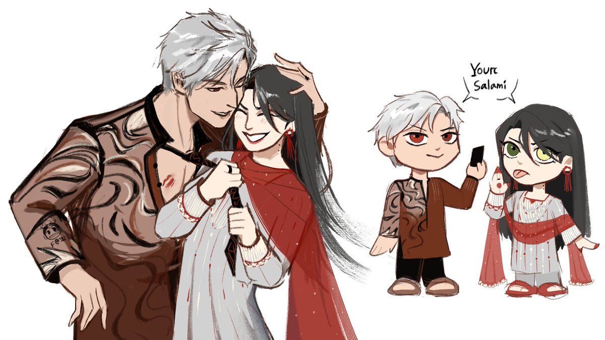 Fa夢ঋ🖤Art raffle on pinned tweet media