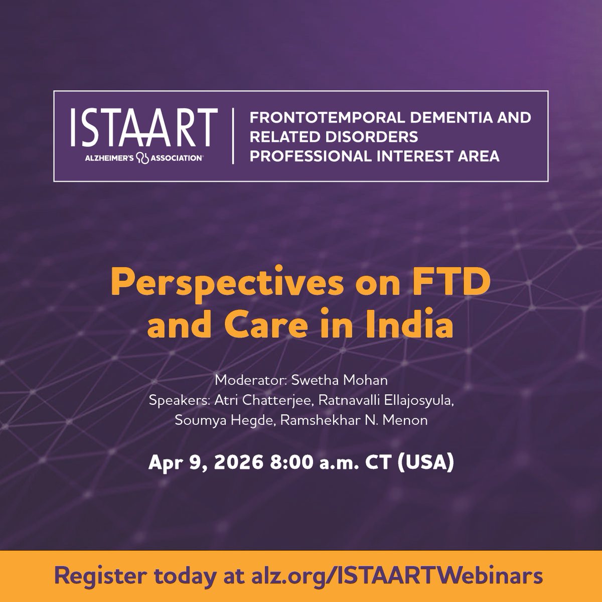 Frontotemporal Dementia and Related Disorders PIA tweet media