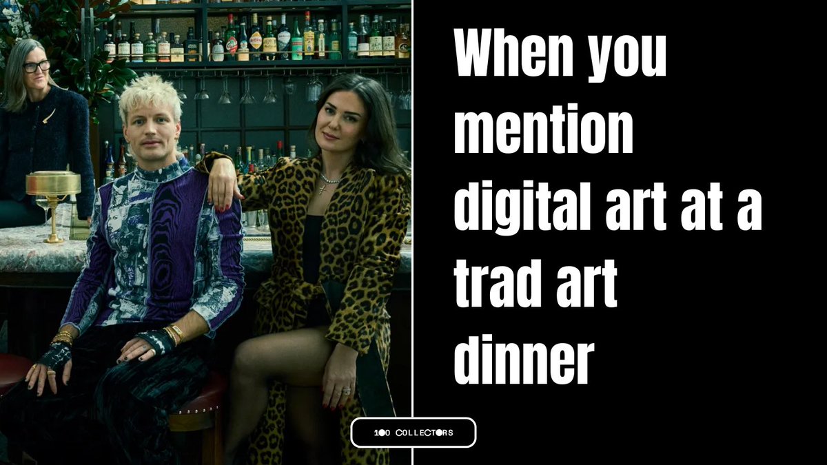 100 collectors tweet media