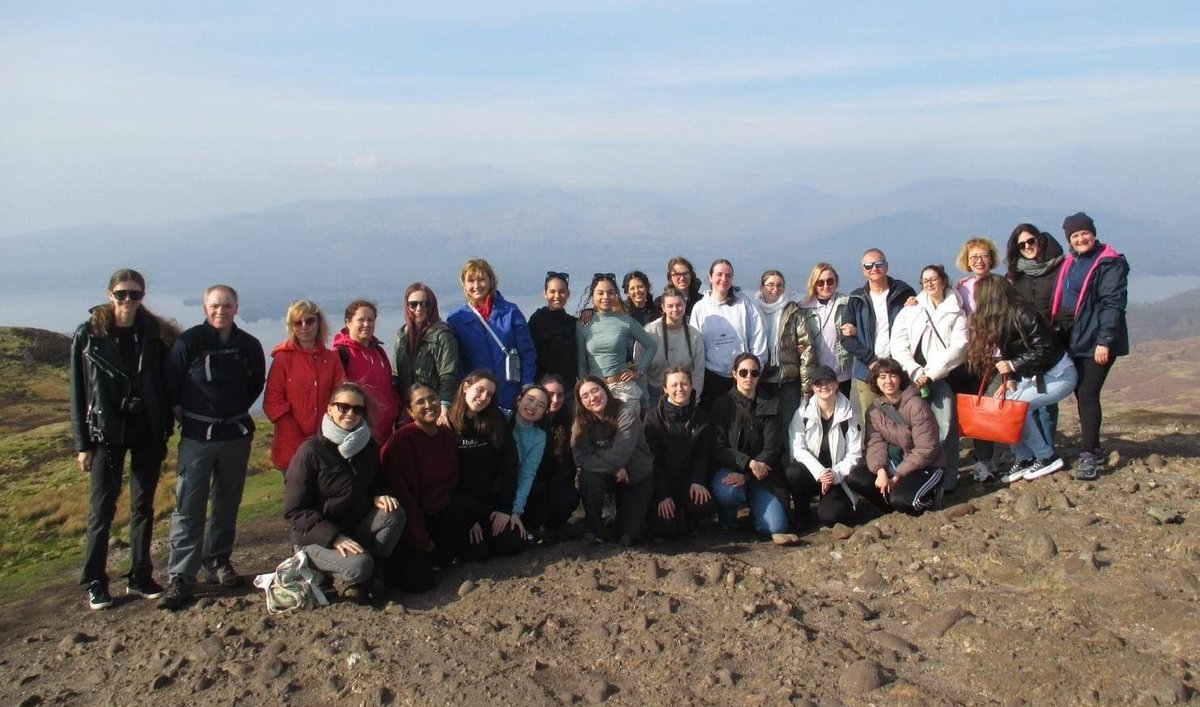 uwslangstesol's tweet photo. The final day of the @UniWestScotland Comenius International Study Week saw the students join other UWS students on a bus tour to Conic Hill, followed by a stop at Inveraray. The weather was fantastic and we even got to see some Highland cows!

A super end to a super week. https://t.co/Cj6BPAXQoG