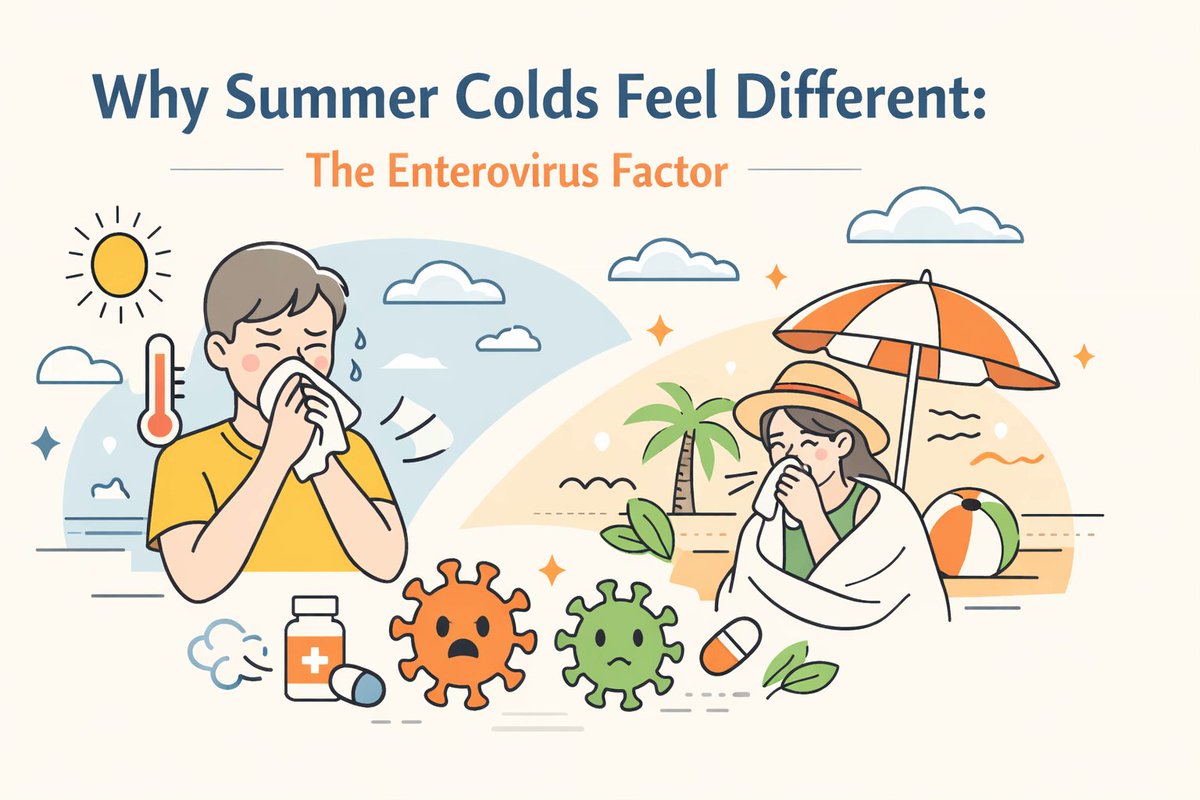wfmiii12's tweet photo. Summer colds hit different. As Physician-Founder, I explain the Enterovirus Factor on my blog. Fuel with UpCup Koffee: Premium Coffee with Functional Benefits.

https://t.co/Fe4CSOs4yZ https://t.co/n4Eu5PVs6Y